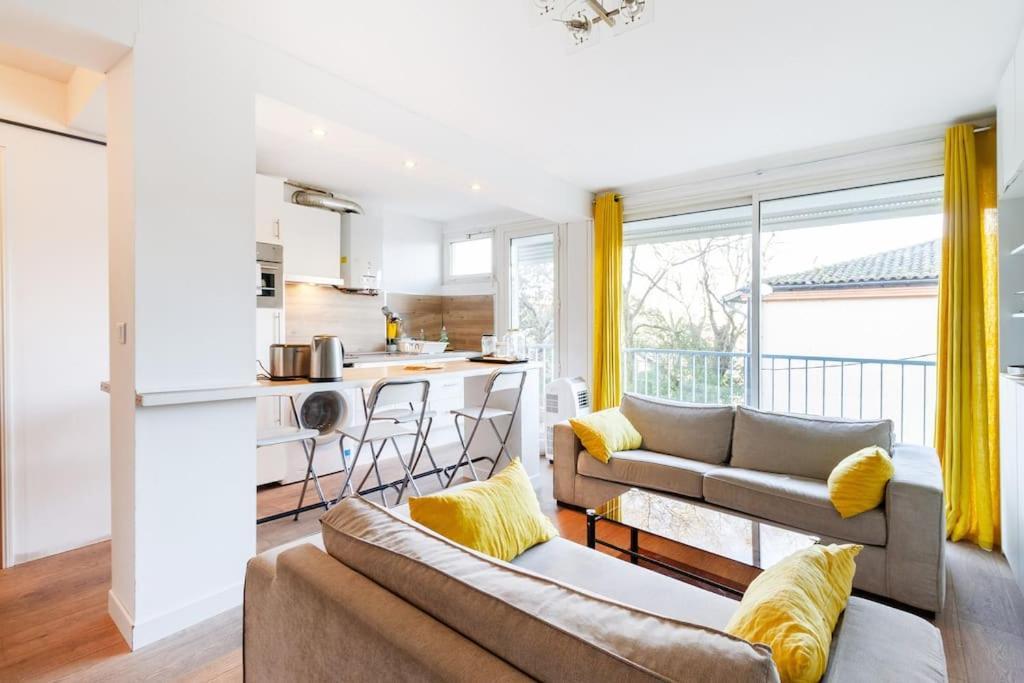 Double Appartement, Saint Michel, Parking, Wifi Tolosa Esterno foto