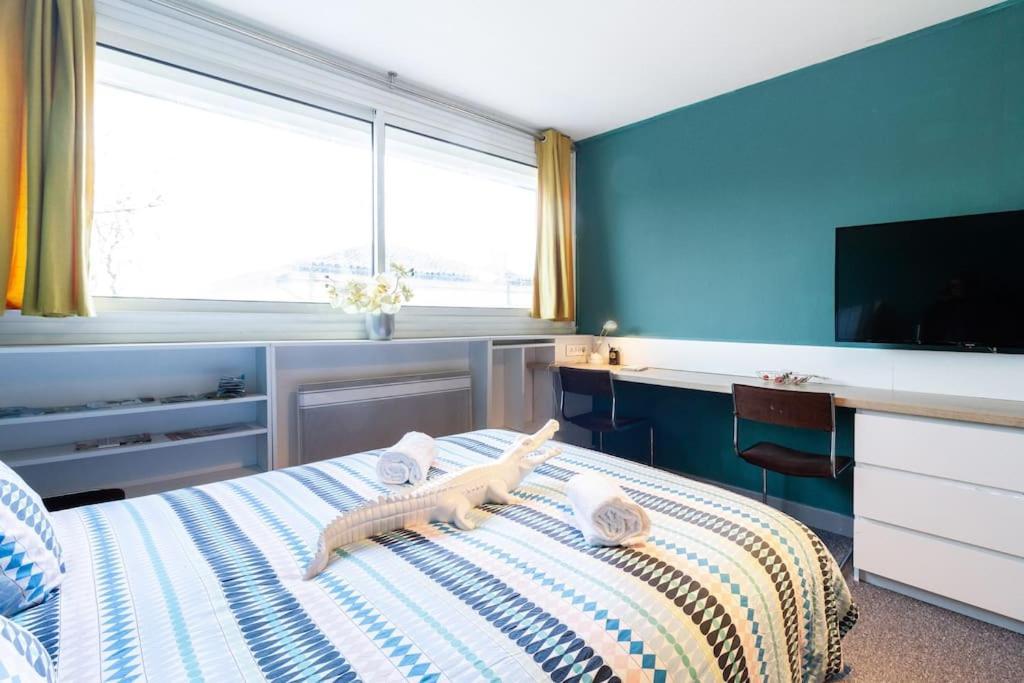Double Appartement, Saint Michel, Parking, Wifi Tolosa Esterno foto
