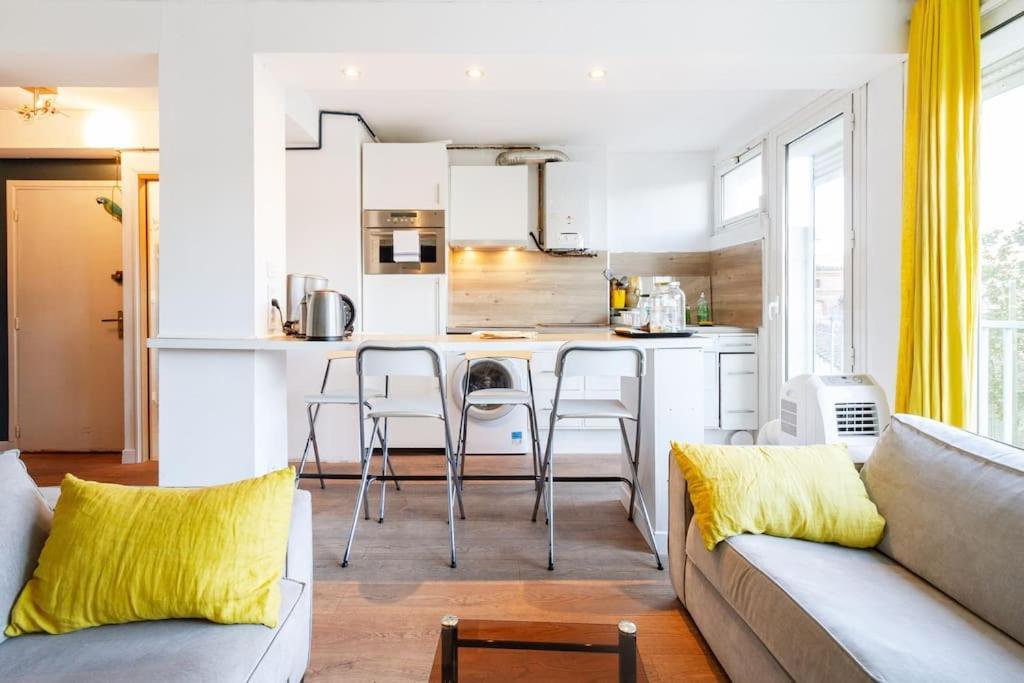 Double Appartement, Saint Michel, Parking, Wifi Tolosa Esterno foto
