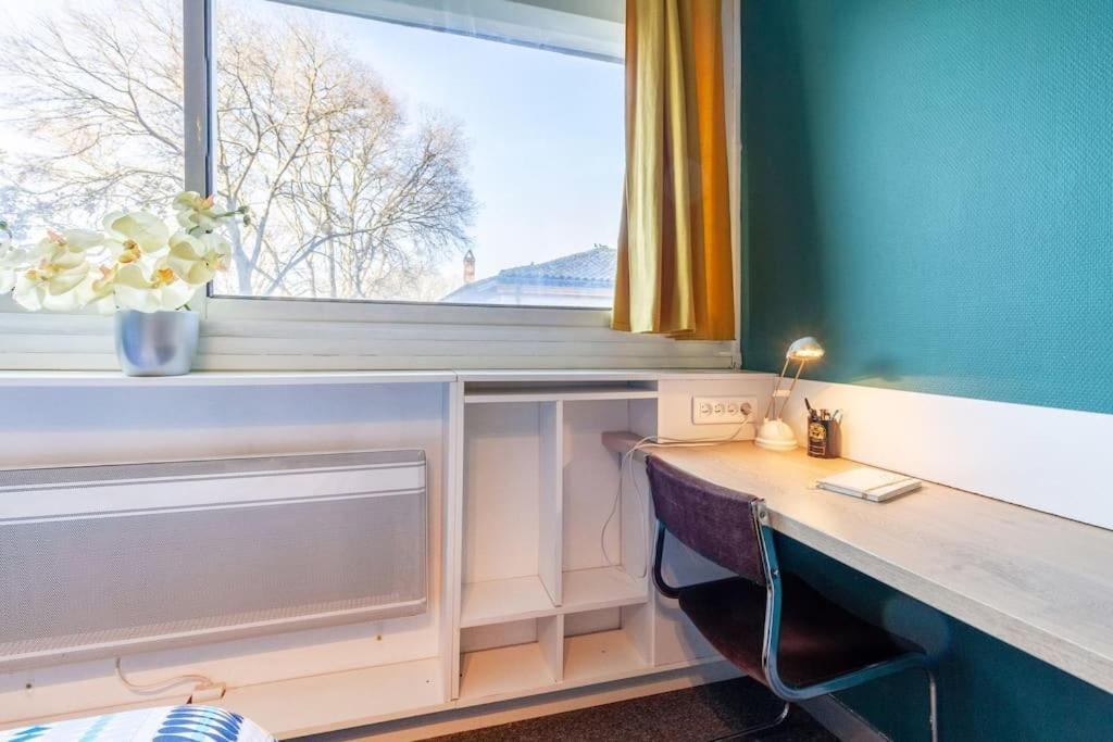 Double Appartement, Saint Michel, Parking, Wifi Tolosa Esterno foto